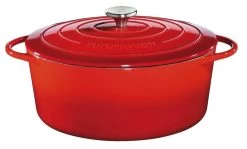 Küchenprofi Gänsebräter Oval Provence In Rot