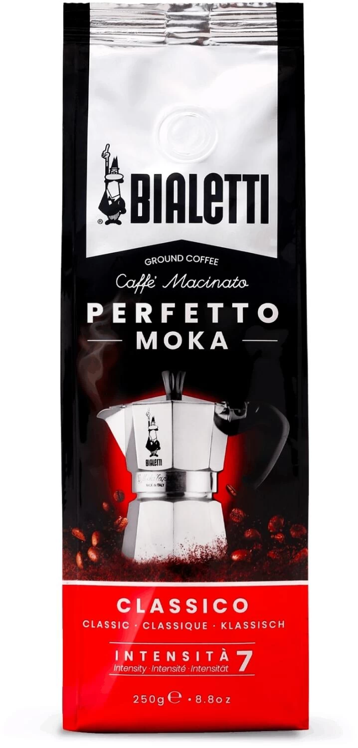 Bialetti Gemahlener Kaffee Perfetto Moka Classico 250g