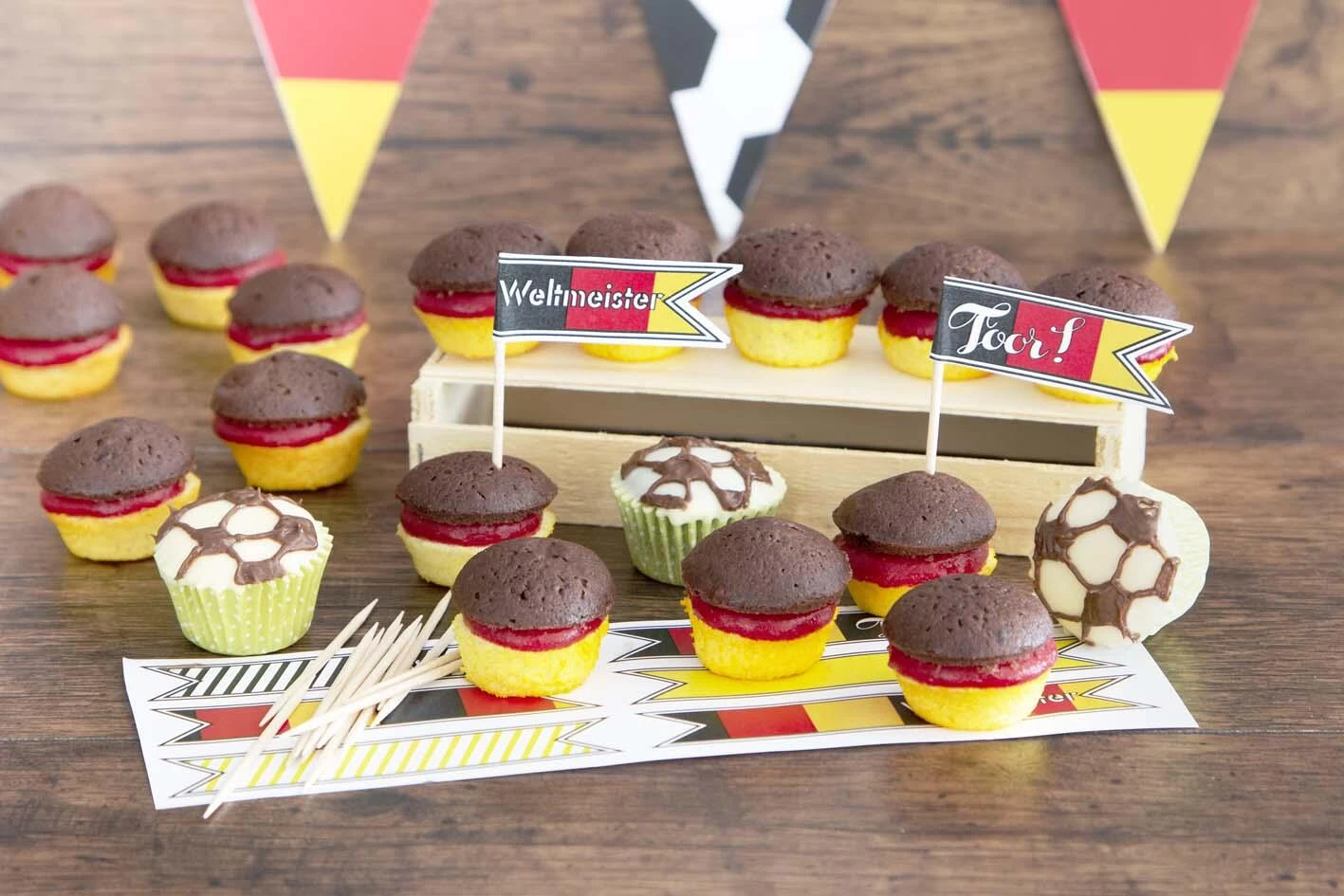 Städter Back-Set Muffin 40 X 31 Cm Silber Konfekt – Bild 4