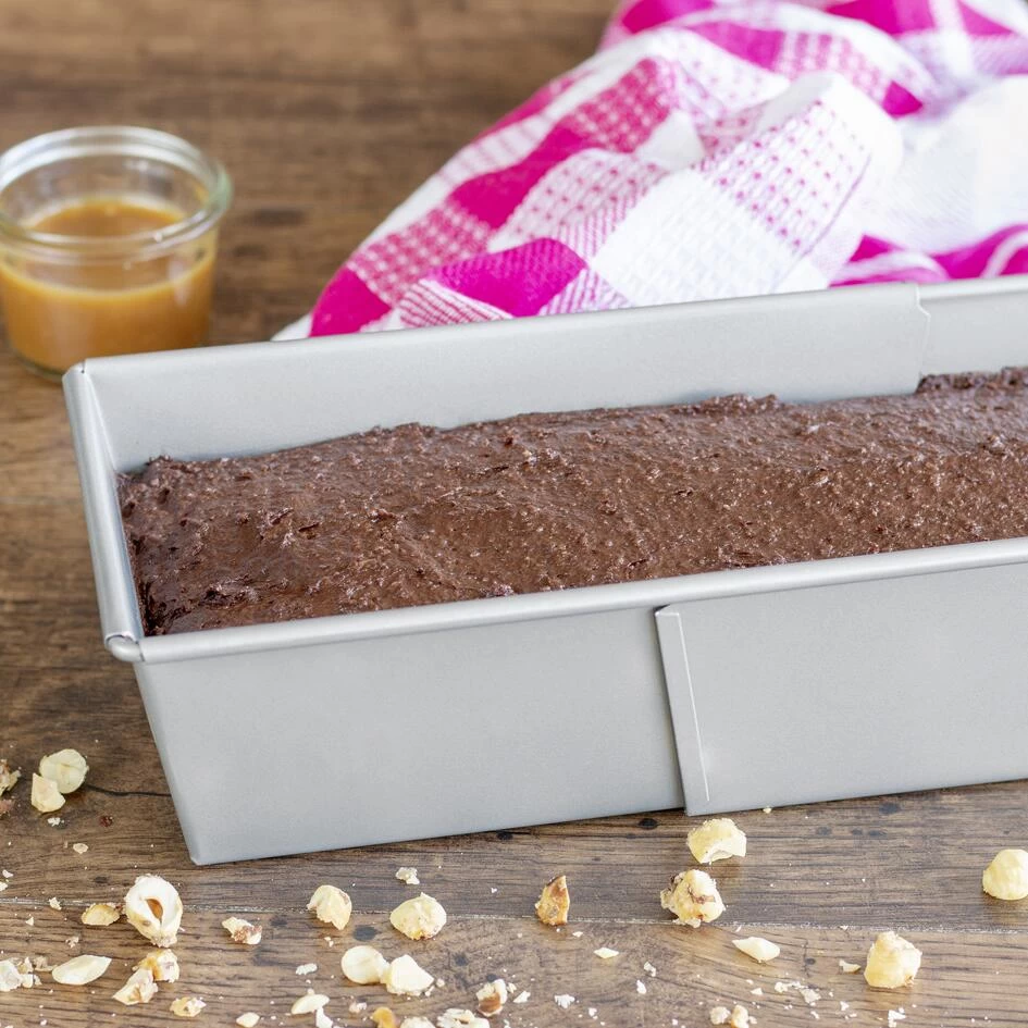 Städter Backform Kastenform 20-35 X 10,5 Cm / H 7 Cm Silber Auszieh 2.100 Ml – Bild 5