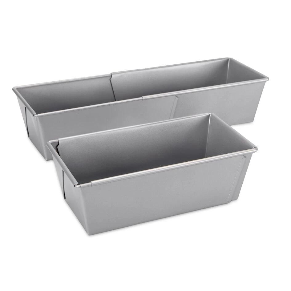 Städter Backform Kastenform 20-35 X 10,5 Cm / H 7 Cm Silber Auszieh 2.100 Ml