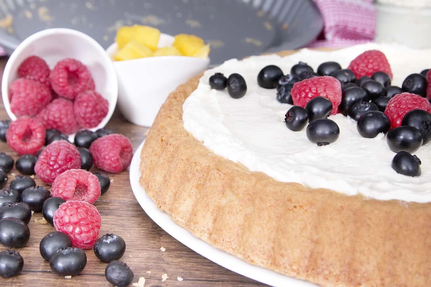 Städter Backform Obstbodenform Ca. Ø 22 Cm / H 3 Cm Silber – Bild 5