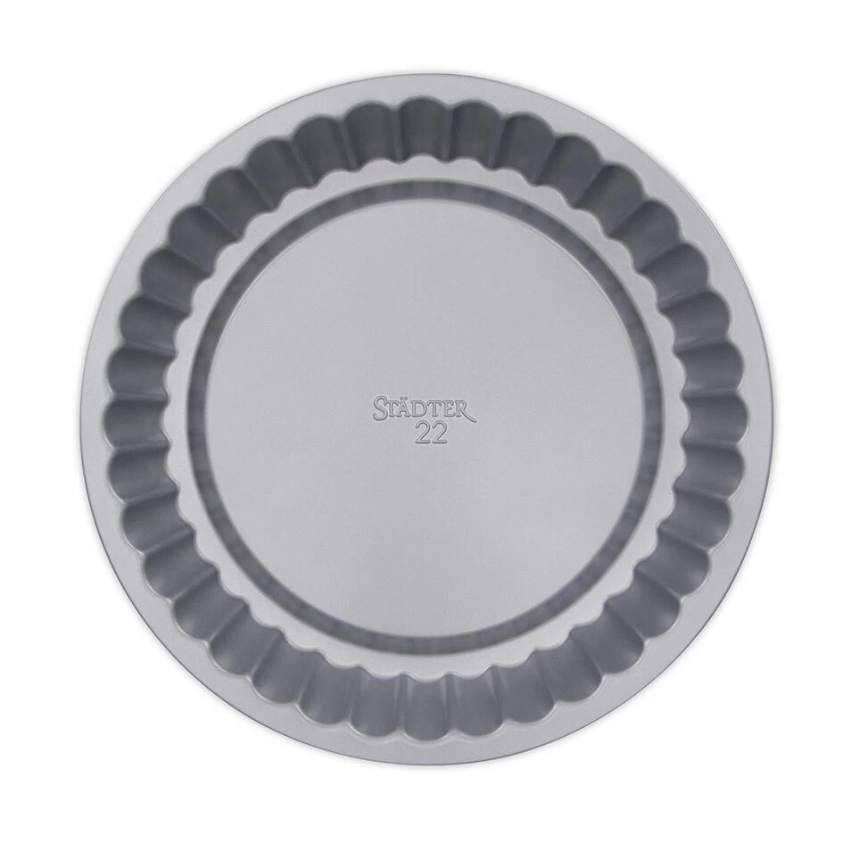 Städter Backform Obstbodenform Ca. Ø 22 Cm / H 3 Cm Silber – Bild 4