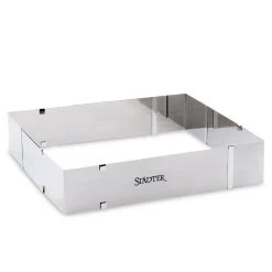 Städter Backrahmen Rechteck 24–46 X 20–38 Cm / H 6 Cm Verstellbar