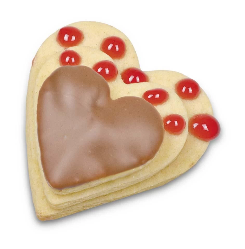 Städter Ausstechform Herz 4 / 5 / 6 Cm Glatt Set, 3-teilig – Bild 3