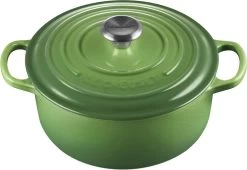 Le Creuset Bräter SIGNATURE Rund In Bamboo Green