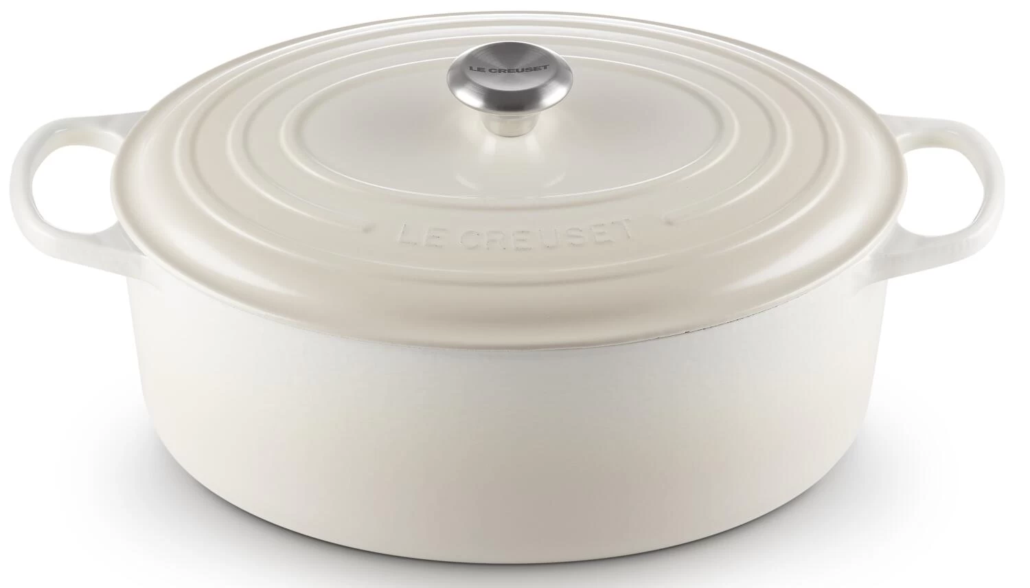 Le Creuset Bräter Signature Oval In Meringue