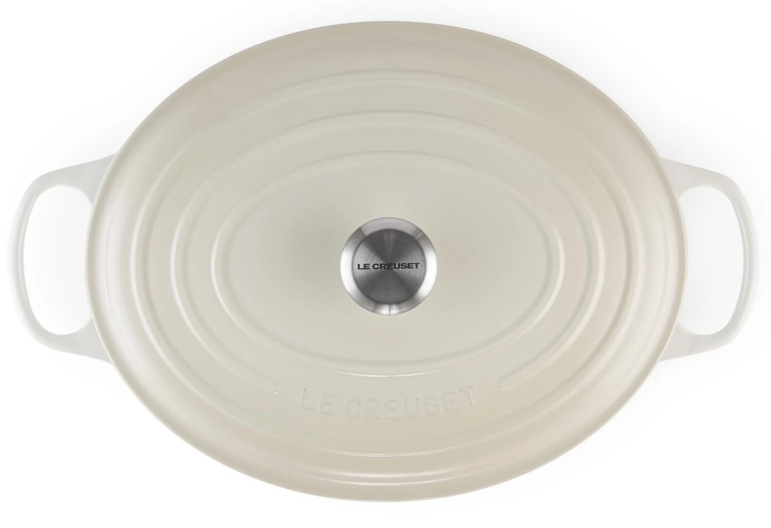 Le Creuset Bräter Signature Oval In Meringue – Bild 4