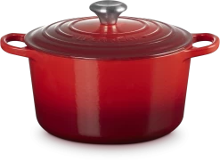Le Creuset Hoher Bräter Signature Rund In Kirschrot
