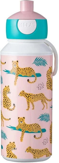 Mepal Trinkflasche Pop-up Campus 400 Ml - Leopard