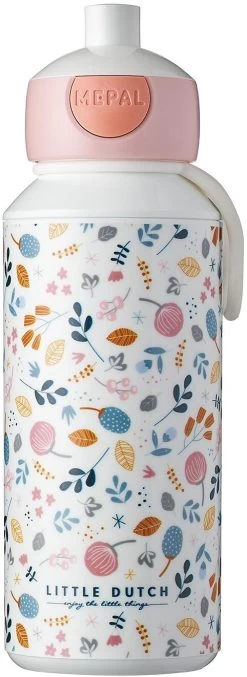 Mepal Trinkflasche Pop-up Campus 400 Ml - Spring Flowers