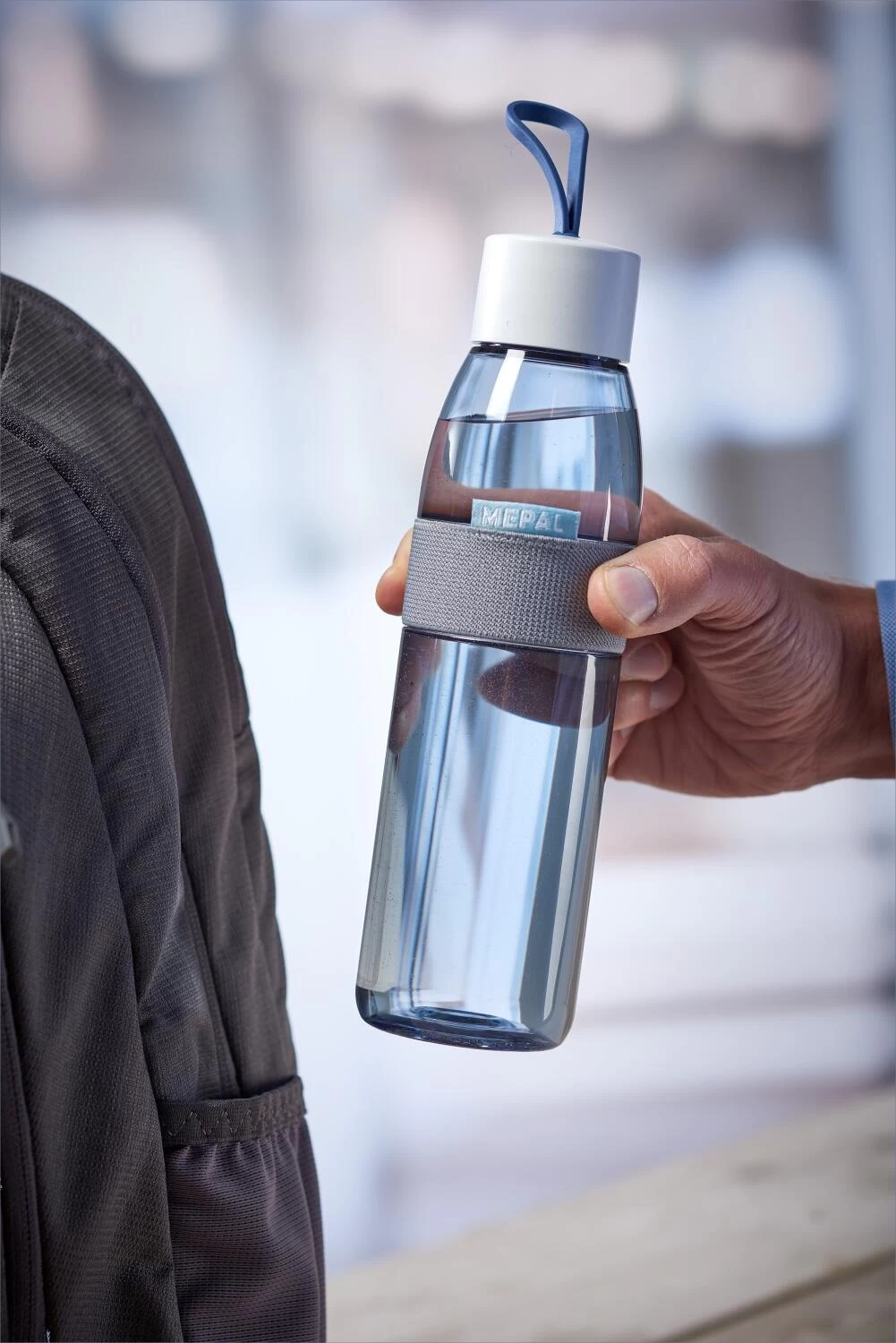 Mepal Trinkflasche Ellipse 500 Ml - Nordic Denim – Bild 5