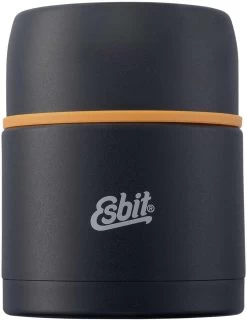 Esbit Edelstahl Thermobehälter "Food", 0.5L, Schwarz