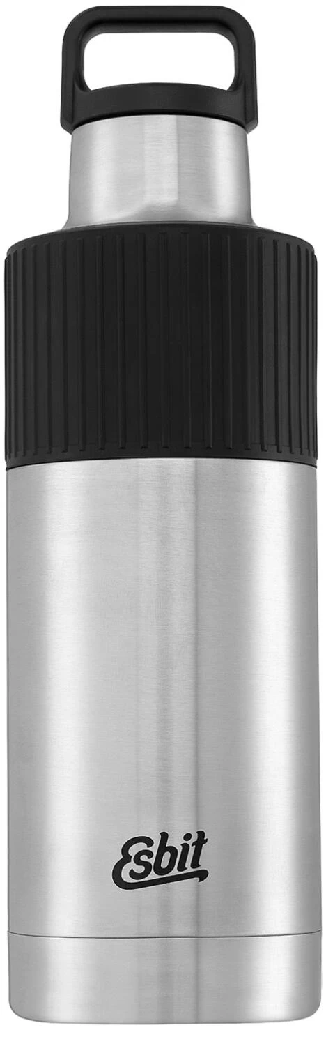 Esbit SCULPTOR Edelstahl Isolierflasche "Standard Mouth" Mit Manschette, 1L