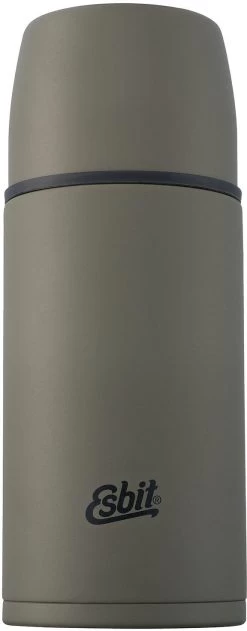 Esbit Edelstahl Isolierflasche, 0.75L, Olivgrün