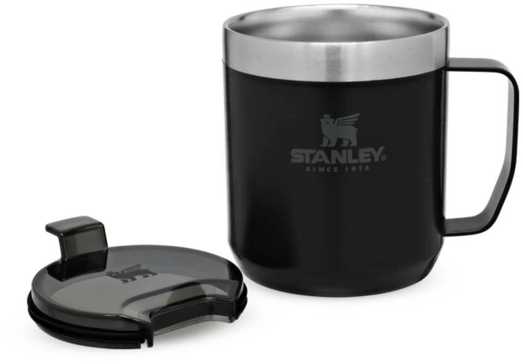 Stanley Camp Mug 0,35l, Schwarz – Bild 6