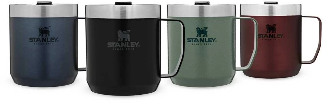 Stanley Camp Mug 0,35l, Schwarz – Bild 3