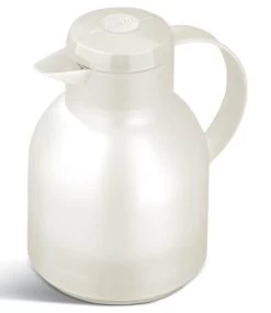 Emsa Isolierkanne Samba Weiß, 1,0 L