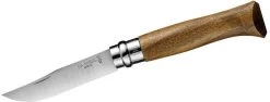 Opinel Messer, Walnuss, Größe 8, Rostfrei