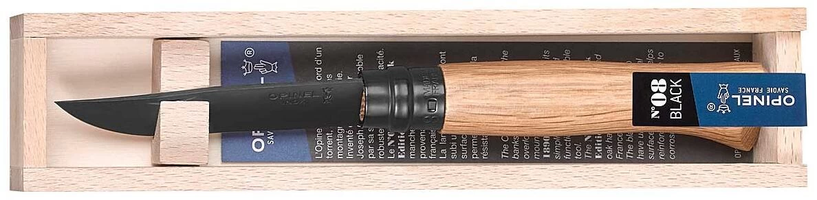 Opinel Messer Black Oak, Größe 8 – Bild 3