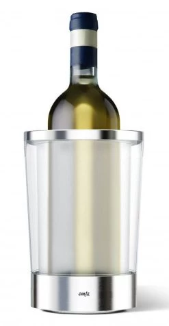 Emsa Flow Slim Flaschenkühler Edelstahl