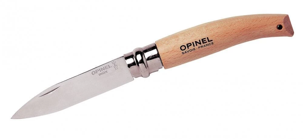 Opinel Messer, Größe 8, Mittelspitz, Rostfrei