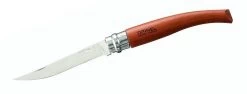 Opinel Messer Slim-Line, Größe 10, Rostfrei, Padouk-Holz