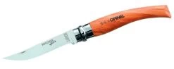 Opinel Messer Slim-Line, Größe 8, Rostfrei, Olivenholz