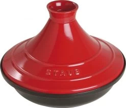 Staub Tajine Aus Gusseisen In Schwarz-kirschrot