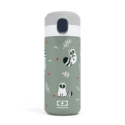 Monbento MB Pop Isolierflasche In Grün Raccoon