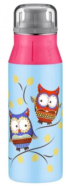 Alfi Trinkflasche ElementBottle Eule, 0,6 Liter