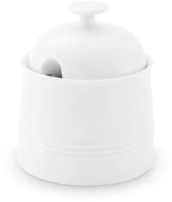 Friesland Zuckerdose JEVERLAND In Weiß