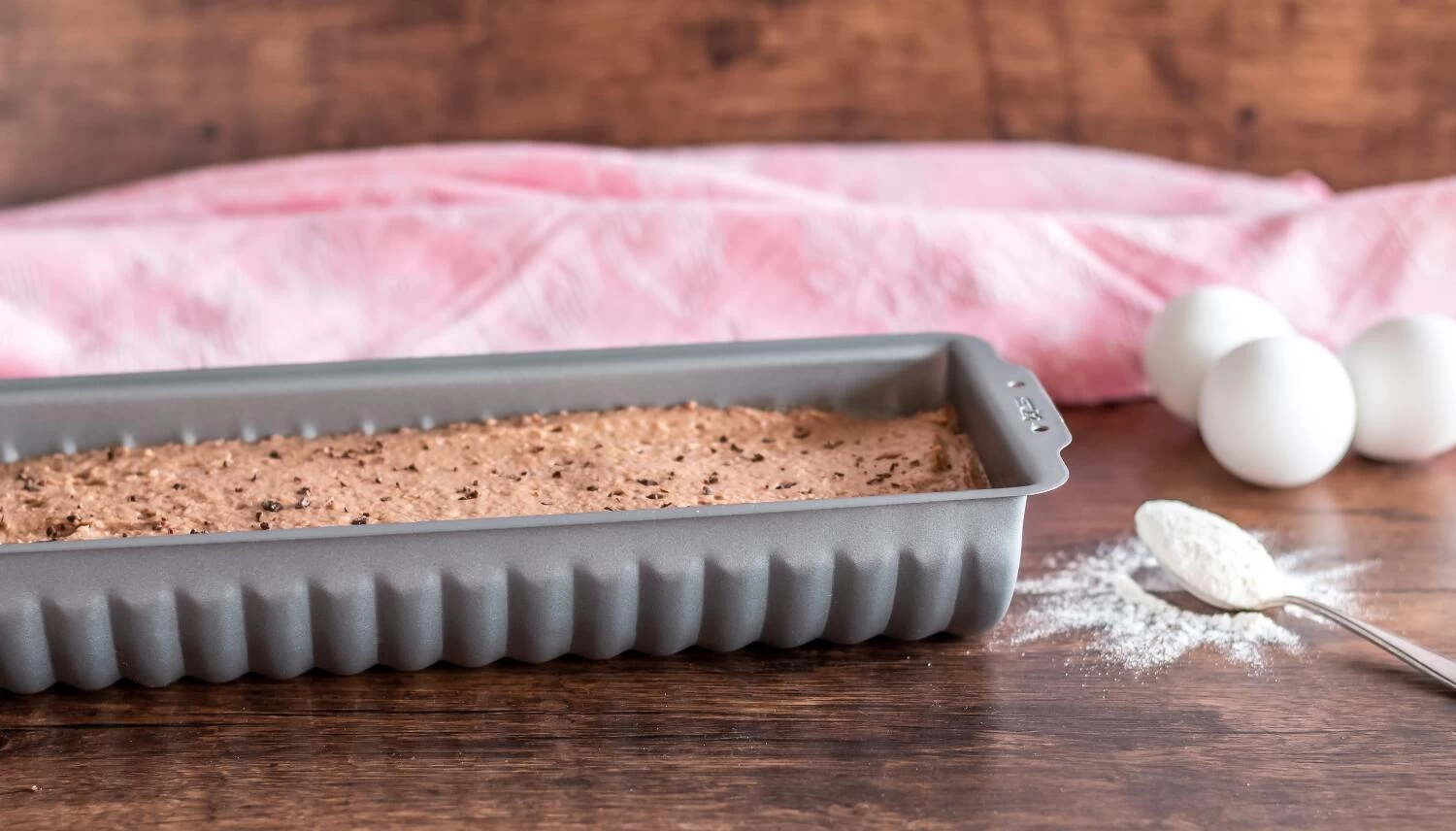 Städter Backform Rehrückenform 30 X 11 Cm / H 6 Cm Silber – Bild 4