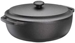 Skeppshult Bräter Oval 4 Liter Mit Gusseisendeckel