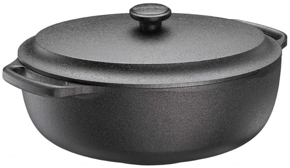 Skeppshult Bräter Oval 4 Liter Mit Gusseisendeckel
