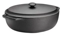 Skeppshult Bräter Oval 6 Liter Mit Gusseisendeckel