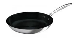 Le Creuset Pfanne 3-ply PLUS Flach Antihaft