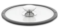 Berndes Glasdeckel Mit Schwarzem Silikonrand