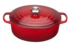 Le Creuset Bräter Signature Oval In Kirschrot
