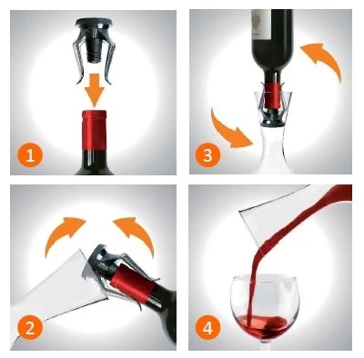 Le Creuset Glas-Dekanter Vitesse WA-142 – Bild 2