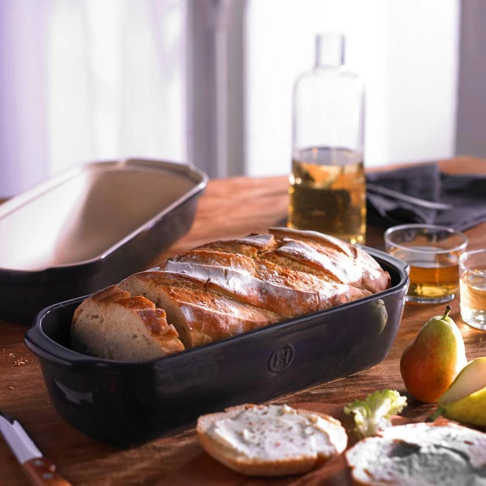 Emile Henry Kasten-Brotbackform Groß In Creme – Bild 6