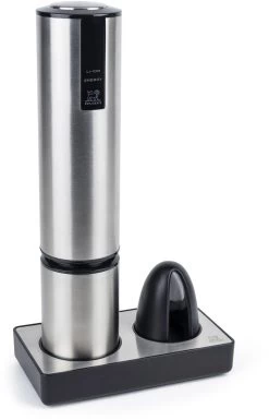 PEUGEOT Elektrischer Korkenzieher Elis Touch Mit Akku, Edelstahl