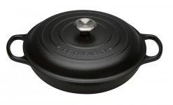 Le Creuset Gourmet-Profitopf Signature In Schwarz (schwarze Innen-Emaille)