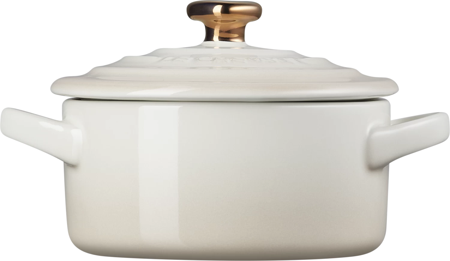 Le Creuset Mini Cocotte Mit Herzknopf In Meringue – Bild 2