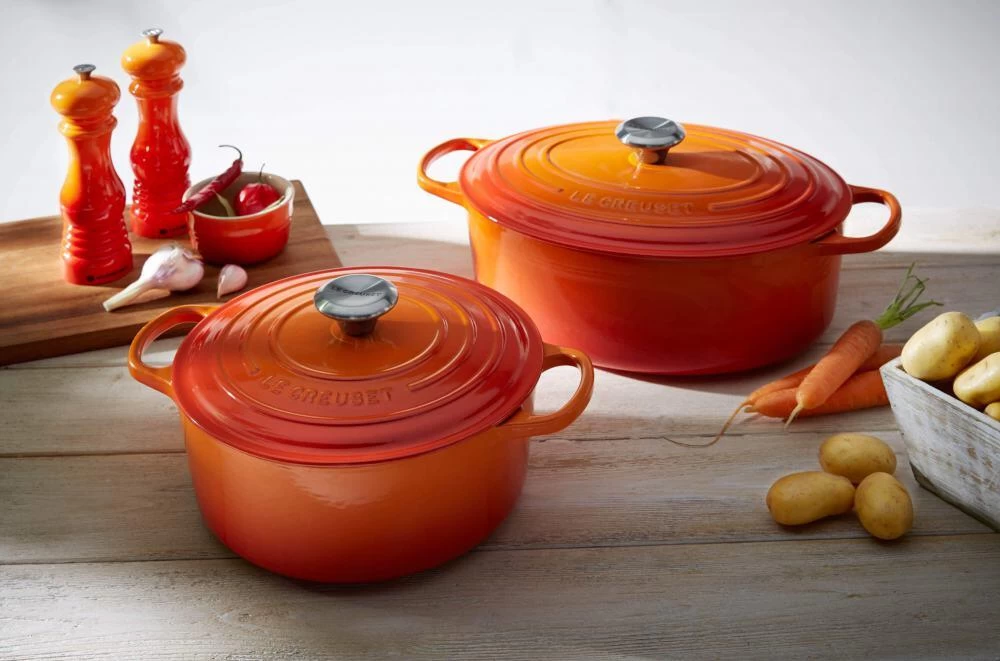 Le Creuset Bräter Signature Oval In Ofenrot – Bild 2