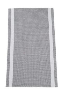 Waffeltuch Von Meyer-Mayor, Schwarz