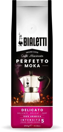 Bialetti Gemahlener Kaffee Perfetto Moka Delicato 250g