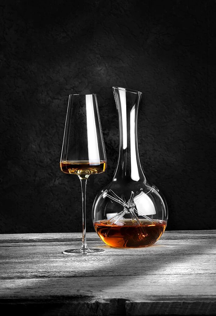 Zieher Dekanter/Karaffe Star Mit Standfuß – Bild 4