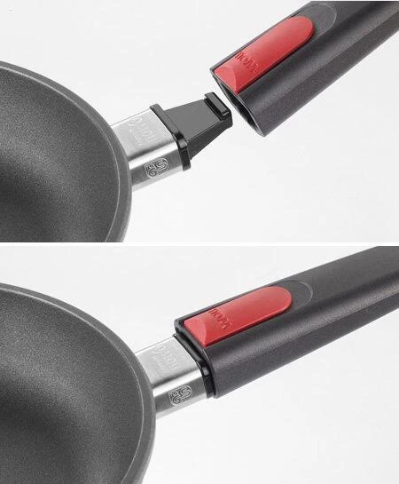 Woll Guss-Wok Und Rührpfanne Diamond XR Logic Mit Deckel – Bild 2