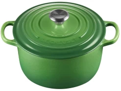 Le Creuset Hoher Bräter Signature Rund In Bamboo Green